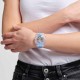 SWATCH CLEARLY BLUE STRIPED Ρολόι Unisex Γαλάζιο Λουράκι Σιλικόνης SUOK156 SWATCH CLEARLY BLUE STRIPED Ρολόι Unisex Γαλάζιο Λουράκι Σιλικόνης SUOK156