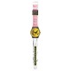 SWATCH MAJIN BUU X SWATCH Ρολόι Πολύχρωμο Λούρακι Σιλικόνης GZ358 