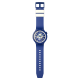 SWATCH ISWATCH BLUE Ρολόι Unisex Μπλε Λουράκι Σιλικόνης SB01N102