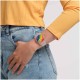 SWATCH STRIPE FIERCE Unisex Ρολόι Διαφανές  Λουράκι Σιλικόνης  SO29K701