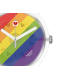 SWATCH STRIPE FIERCE Unisex Ρολόι Διαφανές  Λουράκι Σιλικόνης  SO29K701