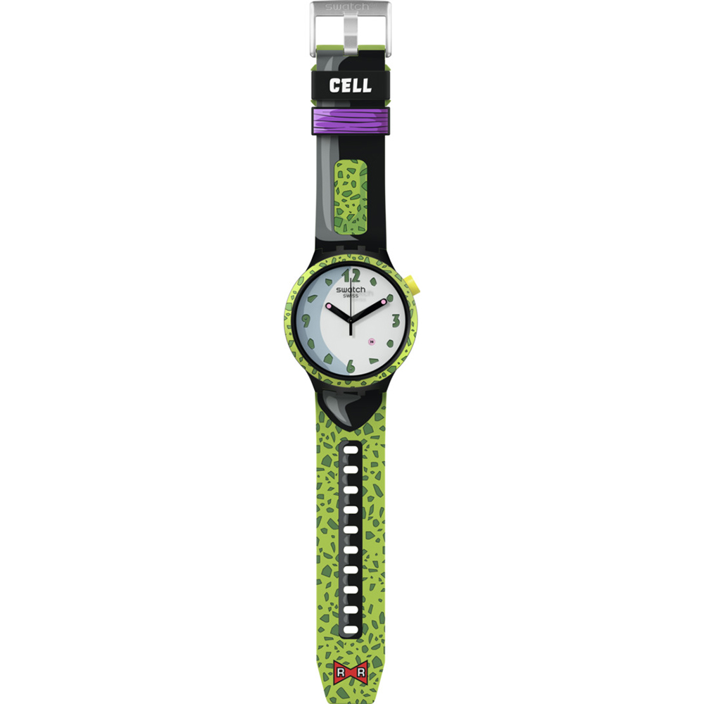 SWATCH CELL X SWATCH Ρολόι Unisex Πολύχρωμο Λουράκι Σιλικόνης SB01Z401 SWATCH CELL X SWATCH Ρολόι Unisex Πολύχρωμο Λουράκι Σιλικόνης SB01Z401