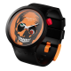 SWATCH BIG BOLD BIOCERAMIC IT'S SPOOKY TIME Ρολόι Μαύρο Λουράκι Σιλικόνης SB03B700