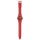SWATCH CYCLES IN THE SUN ΡΟΛΟΙ Κόκκινο Λουρί Σιλικόνης SO28R400 SWATCH CYCLES IN THE SUN ΡΟΛΟΙ Κόκκινο Λουρί Σιλικόνης SO28R400