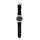 SWATCH YOUR TURN RESTYLED ΡΟΛΟΙ Ανδρικό Μαύρο Δερμάτινο Λουρί YOS413D 