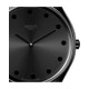 SWATCH DARK SPARK Ρολόι Unisex Μαύρο Δερμάτινο λουράκι SYXB106 SWATCH DARK SPARK Ρολόι Unisex Μαύρο Δερμάτινο λουράκι SYXB106