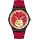 SWATCH YEAR OF THE RABBIT Ρολόι Κόκκινο Λουράκι Σιλικόνης SO32Z107