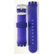 SWATCH MOON OR. BEAT IV Blue Silicone Strap 18mm  AYFS4010