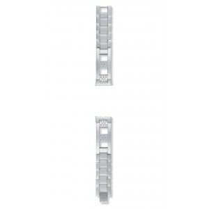 SWATCH PIOGGIA DI CRISTALLI Silver stainless steel bracelet  12mm AYSS1007AG 