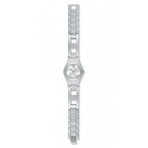 SWATCH PIOGGIA DI CRISTALLI Silver stainless steel bracelet  12mm AYSS1007AG 