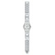 SWATCH PIOGGIA DI CRISTALLI Silver stainless steel bracelet  12mm AYSS1007AG 