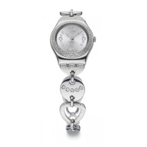 SWATCH GLAMTIME Silver stainless steel bracelet  AYSS231G 