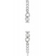 SWATCH GLAMTIME Silver stainless steel bracelet  AYSS231G 
