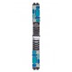 SWATCH TO SEE IN THE DEPTH Μπρασελέ από ανοξείδωτο ατσάλι ασημί μπλε σμάλτο 18mm ASUBL100G SWATCH TO SEE IN THE DEPTH Μπρασελέ από ανοξείδωτο ατσάλι ασημί μπλε σμάλτο 18mm ASUBL100G