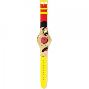 SWATCH DANGEROUS LIES Strap silicone multicolor 20mm ASUOJ103 