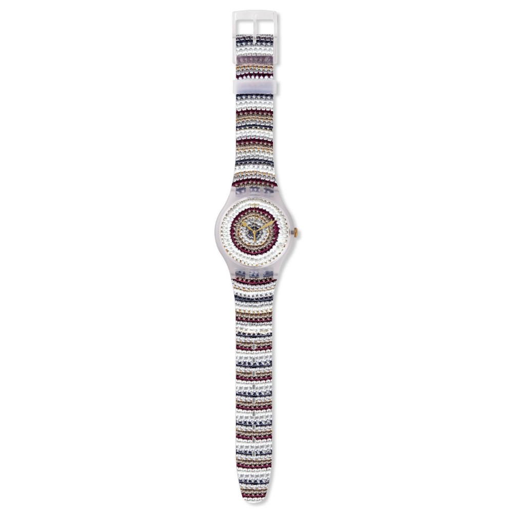 SWATCH TRICOTIME Strap silicone multicolor 20mm ASUOK114 SWATCH TRICOTIME Strap silicone multicolor 20mm ASUOK114