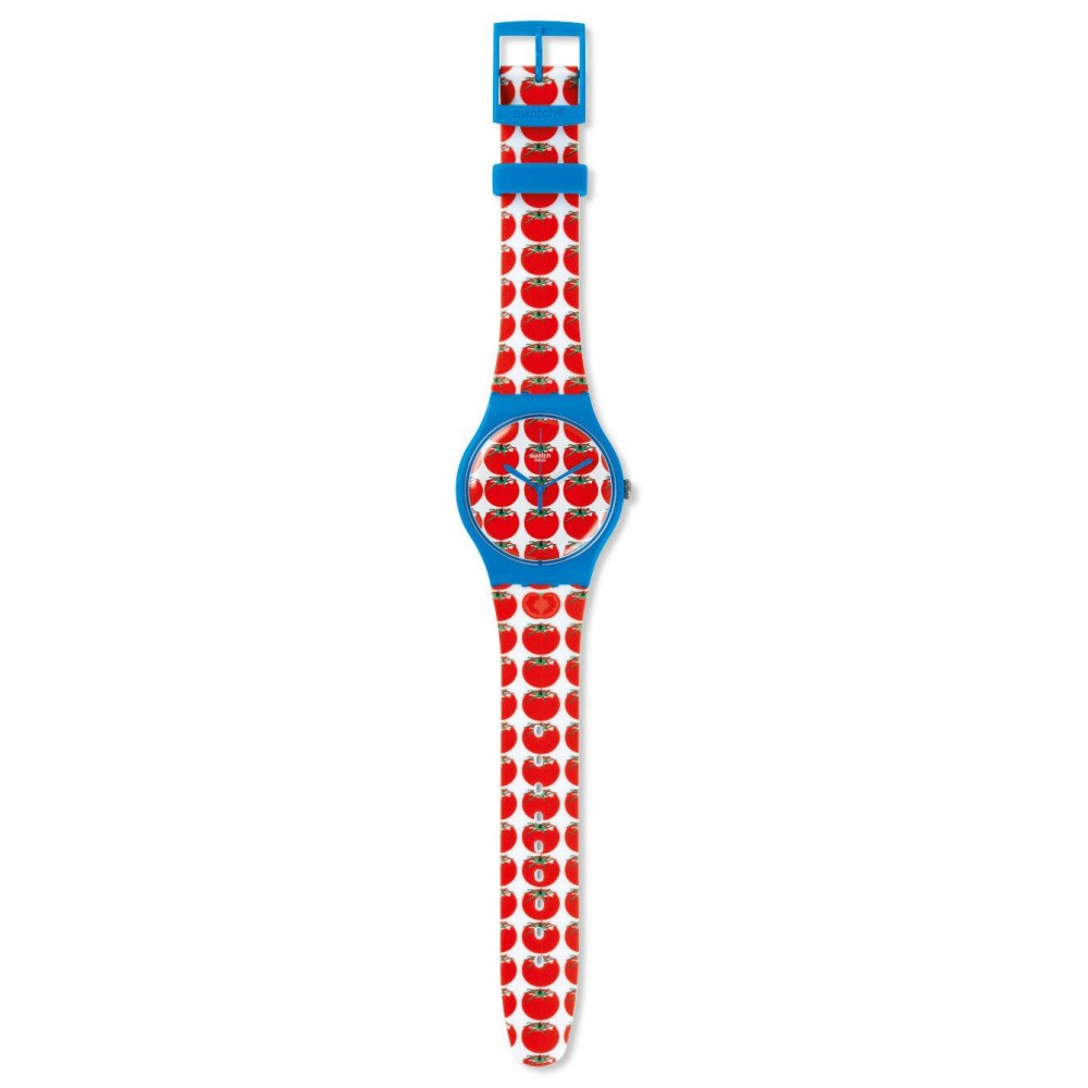 SWATCH TOMATELLA Strap silicone multicolor 20mm ASUOS102 