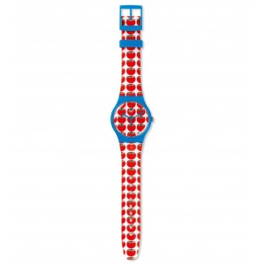 SWATCH TOMATELLA Strap silicone multicolor 20mm ASUOS102 