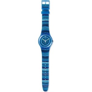 SWATCH CENTRINO Strap silicone blue 20mm ASUOS104