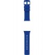 SWATCH YELLOW FLAKE Strap silicone blue 28mm ASURN102  