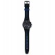 SWATCH KAICCO Strap Silicone Black & Blue 20mm  ASUSB406 
