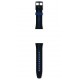 SWATCH KAICCO Strap Silicone Black & Blue 20mm  ASUSB406 