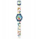 SWATCH RIO ALL AROUND  Λουράκι  Σιλικόνης Λευκό 20mm ASUSN100 