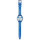 SWATCH ATHEN 2004  Strap blue textile/leather  17mm ASUYZ103