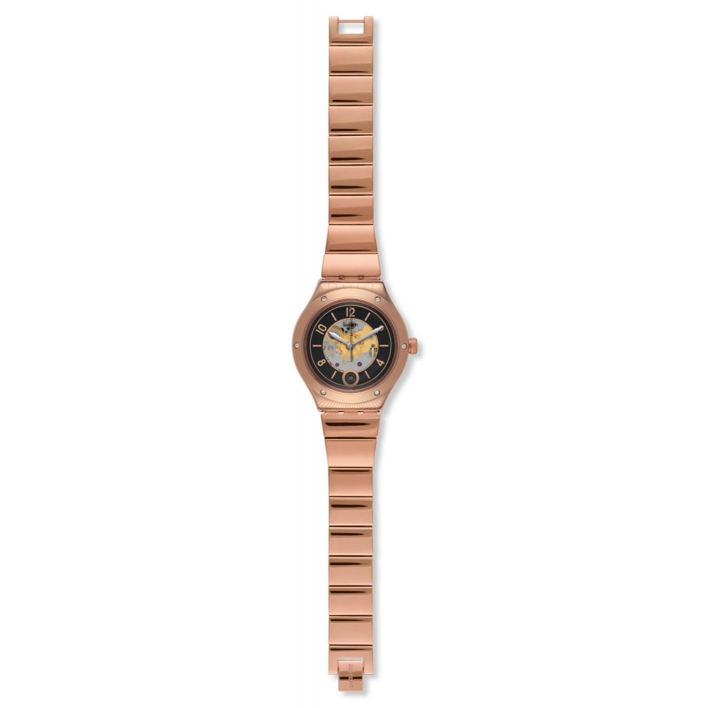 SWATCH TONTON PHIL Rose Gold Stainless Steel Bracelet 17mm AYAG400G