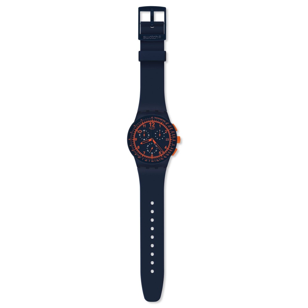 SWATCH REBIRTH BLUE  Λουράκι  Σιλικόνης Μπλε 20mm ACSUSN401