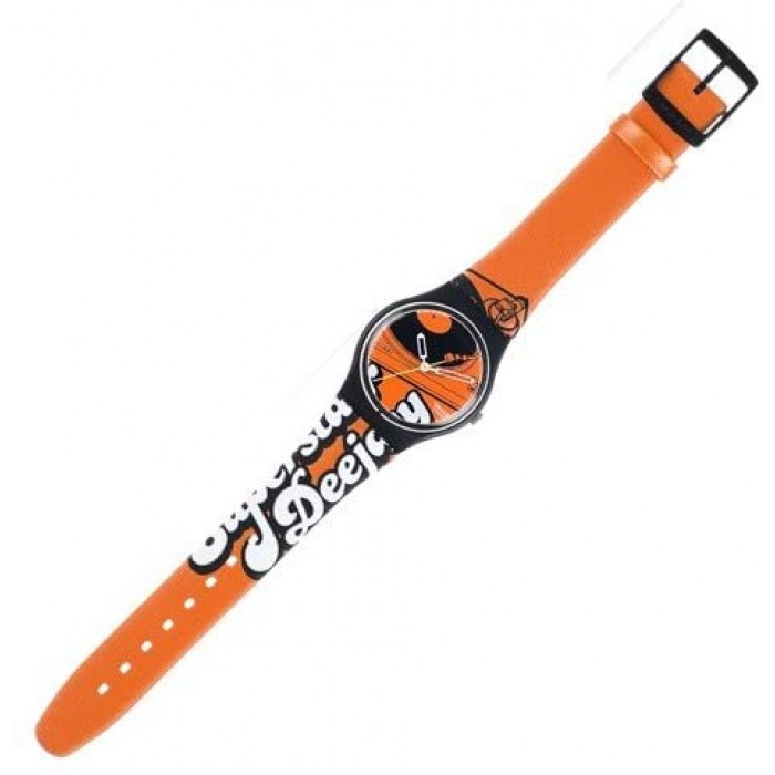 SWATCH URBAN SCENE Πορτοκαλί Δερμάτινο Λουράκι 17mm AGB234 SWATCH URBAN SCENE Πορτοκαλί Δερμάτινο Λουράκι 17mm AGB234