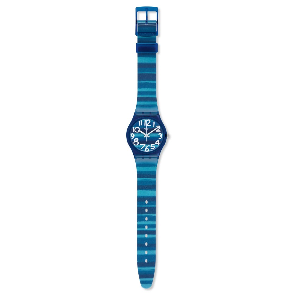 SWATCH LINAJOLA Strap Plastic Blue  17mm AGN237