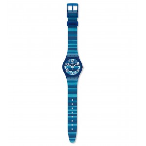 SWATCH LINAJOLA Strap Plastic Blue  17mm AGN237