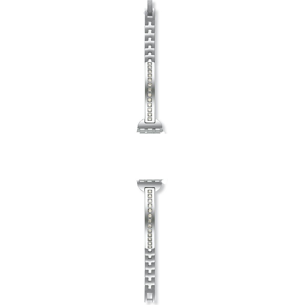 SWATCH SHEER DELIGHT Silver stainless steel bracelet  12mm ALK248G