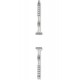 SWATCH SHEER DELIGHT Silver stainless steel bracelet  12mm ALK248G