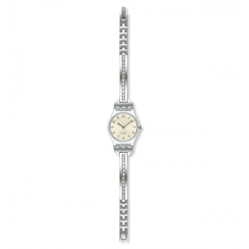 SWATCH SHEER DELIGHT Silver stainless steel bracelet  12mm ALK248G