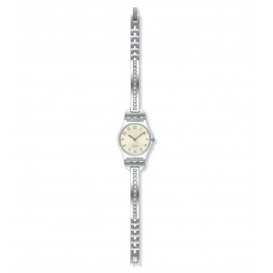 SWATCH SHEER DELIGHT Silver stainless steel bracelet  12mm ALK248G