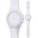 SWATCH Basic White Strap Silicone White 20mm  ASUSW400