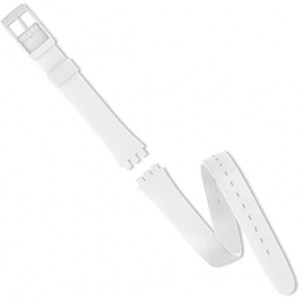 SWATCH COOL BREEZE Strap silicone white  12mm ALW134C 