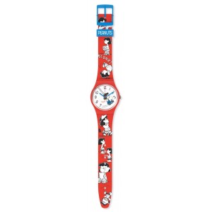 SWATCH KLUNK! Strap silicone red 17mm ASO28Z106