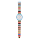 SWATCH SKINSTRIPES Multicolor Silicone Strap 18mm  ASVUL100