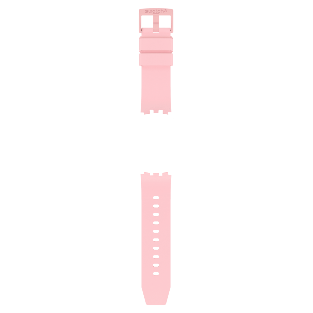 SWATCH BIOCERAMIC C-PINK Λουράκι Ροζ από Σιλικόνη 19mm ASB03P100 SWATCH BIOCERAMIC C-PINK Λουράκι Ροζ από Σιλικόνη 19mm ASB03P100