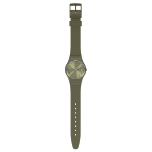SWATCH PEARLYGREEN Λουράκι Σιλικόνης Πράσινο Περλέ  17mm AGG712