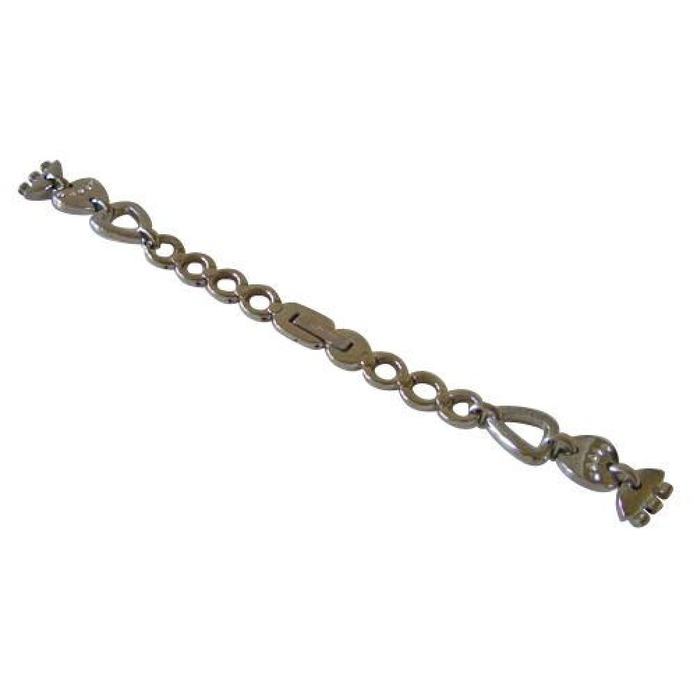 SWATCH GLAMTIME Silver stainless steel bracelet  AYSS231G 