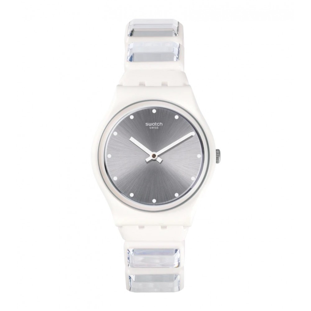 SWATCH FLEXFRESH Λευκό πλαστικό ελαστικό μπρασελέ 17mm AGW188A LARGE 