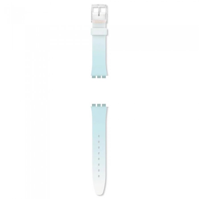 SWATCH ULTRACIEL Γαλάζιο  Λουράκι Σιλικόνης 17mm  AGE713