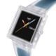 SWATCH WHAT IF...SEE THRU BLACK? Ρολόι Unisex Μαύρο Λουρί Σιλικόνης SO38K700