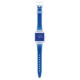 SWATCH WHAT IF...SEE THRU BLUE? Ρολόι Unisex Μπλε Λουρί Σιλικόνης SO38K701