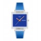 SWATCH WHAT IF...SEE THRU BLUE? Ρολόι Unisex Μπλε Λουρί Σιλικόνης SO38K701