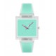 SWATCH WHAT IF...SEE THRU MINT? Ρολόι Unisex Μέντα Λουρί Σιλικόνης SO38K702